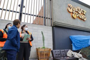 Sundown Sound in Hollywood Cleared Of Homeless Encampment