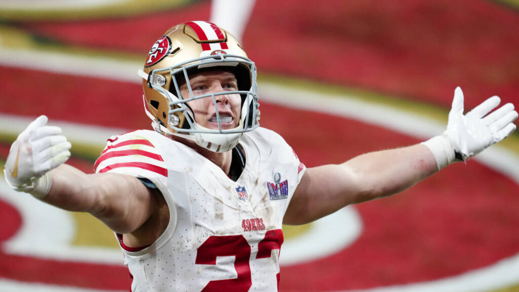Christian McCaffrey stays an outlier in RB market
