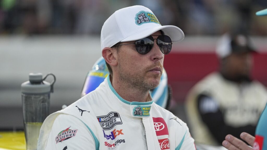 Denny Hamlin wins NASCAR Cup Collection pole at Nashville Denny Hamlin wins NASCAR Cup Collection pole at Nashville