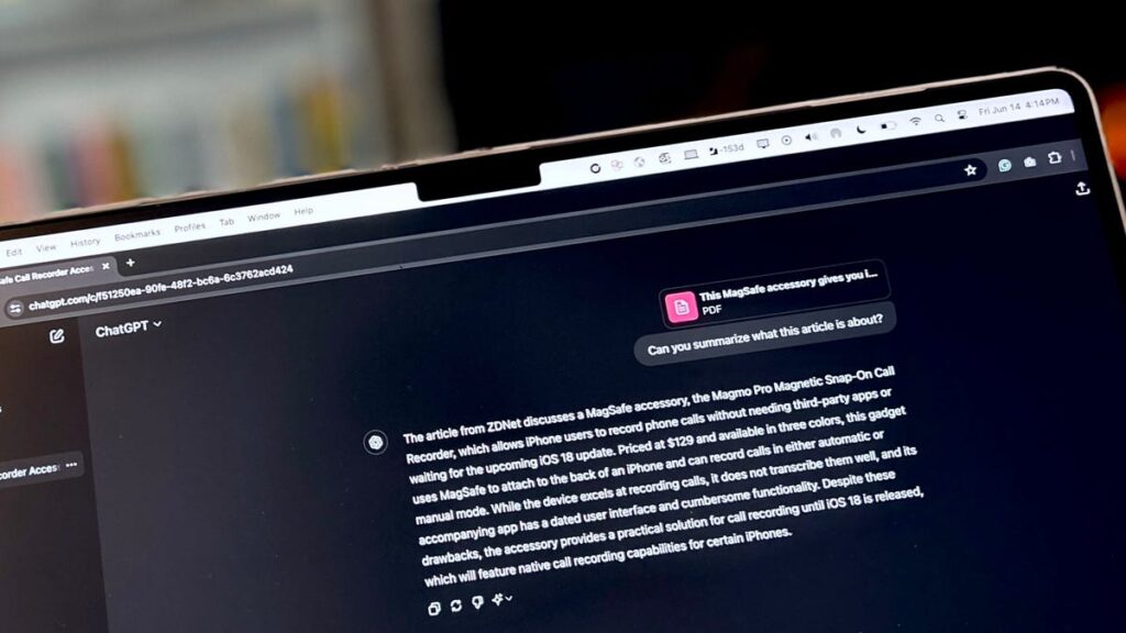 Easy methods to use ChatGPT to investigate PDFs free of charge