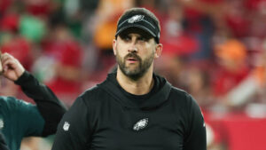 Nick Sirianni admits he trolls Giants followers about Saquon Barkley