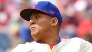 Phillies ace leaves recreation after taking 106 mph comebacker handy