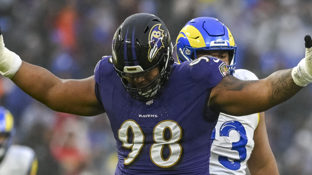 Ravens DT hopes to quadruple sack whole in 2024 Ravens DT hopes to quadruple sack whole in 2024