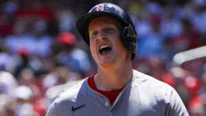 Purple Sox designate first baseman for task