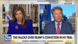 Republican Senator Rand Paul on Trump Verdict: “I Fear About 50 P.c of the Public Believing That the Court docket System Can be Used Towards Them” (VIDEO) | The Gateway Pundit