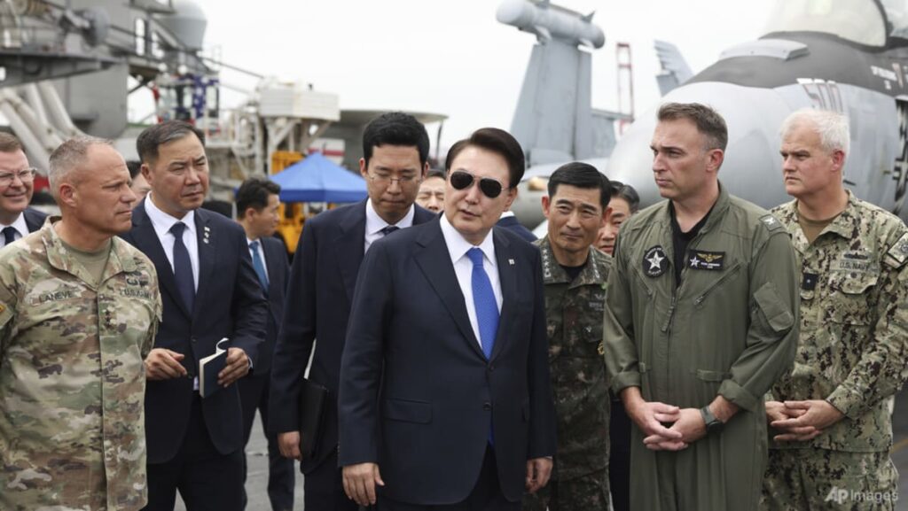 North Korea condemns drills by US, Japan, South Korea as ‘Asian NATO’