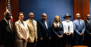 New Haitian Chief Visits Washington Searching for Further Help