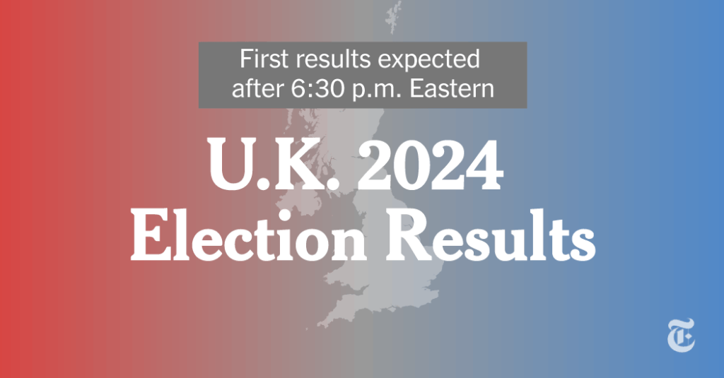 U.Ok. 2024 Election Updates: Stay Outcomes