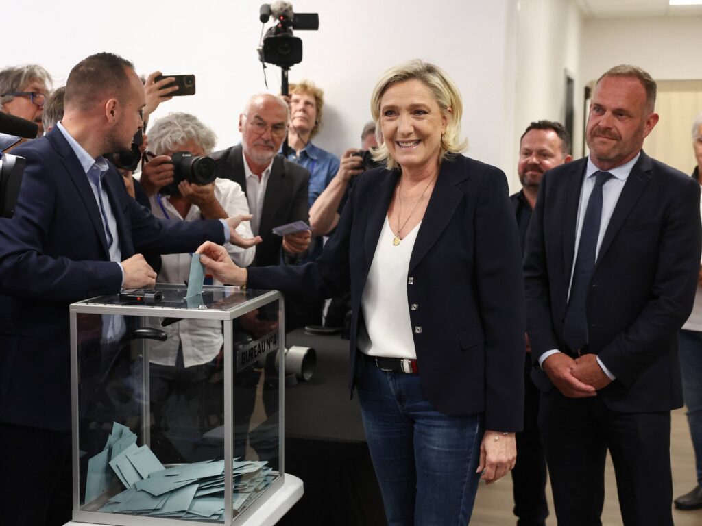 France’s far proper leads in first spherical of elections, exit polls present | Elections Information