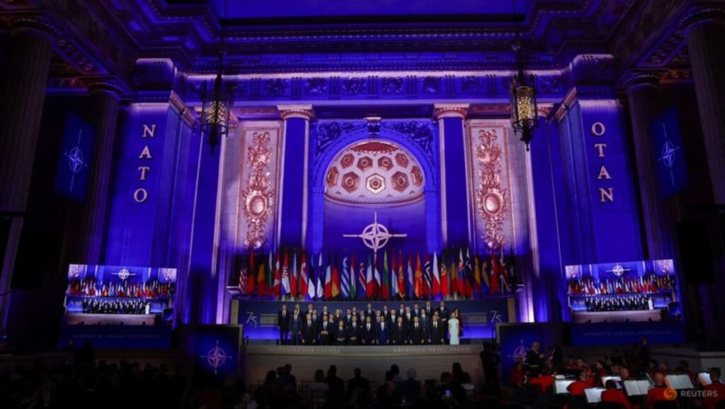 NATO begins sending F-16 jets to Ukraine as Biden leads summit