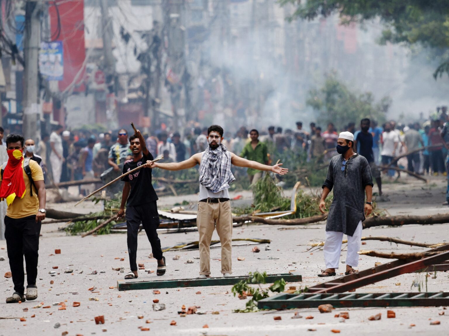 Bangladesh imposes curfew, deploys military as job quota protests proceed | Protests Information Bangladesh imposes curfew, deploys military as job quota protests proceed | Protests Information