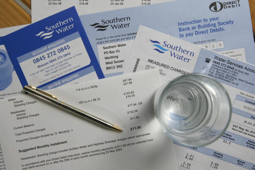 Family water payments to rise by £19 a yr below draft proposals