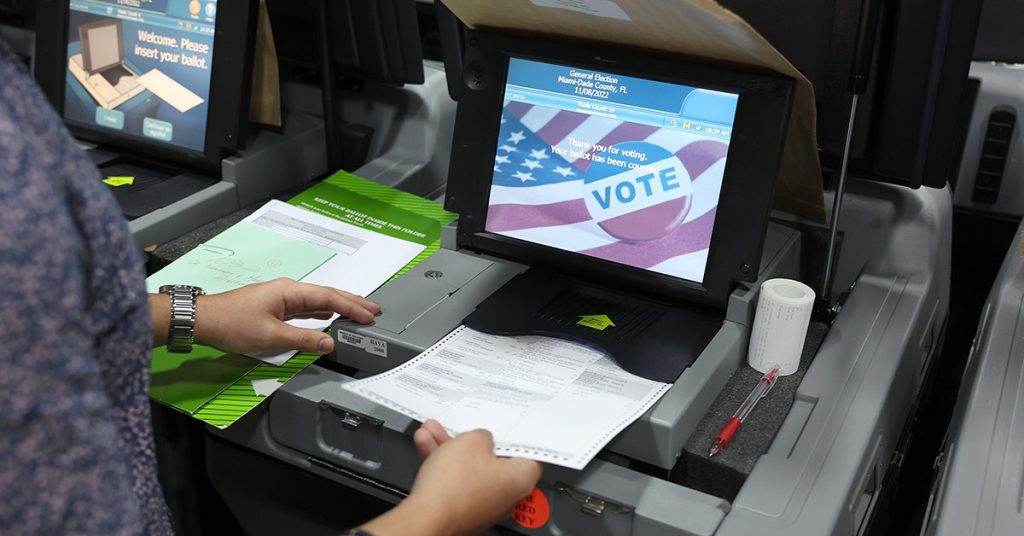 A Senate Invoice Would Radically Enhance Voting Machine Safety