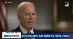 Joe Biden: I will Think about Dropping Out of the Presidential Race if a “Medical Situation” Emerges | The Gateway Pundit