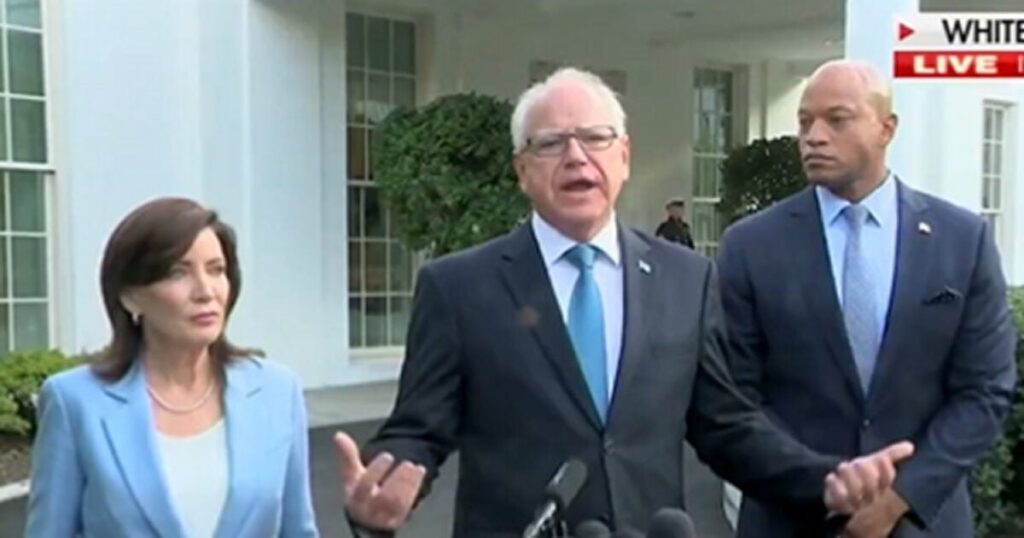 Democrat Governors Say They Help Joe Biden Staying in Race After Assembly With Him on the White Home (VIDEO) | The Gateway Pundit