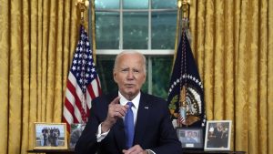 Biden explains choice to give up 2024 race in Oval Workplace deal with