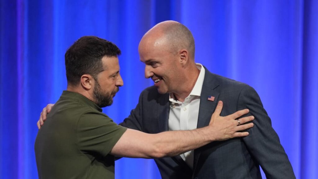 After NATO summit, Zelenskyy meets with US governors for army assist After NATO summit, Zelenskyy meets with US governors for army assist