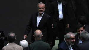 Iranian president Pezeshkian sworn in
