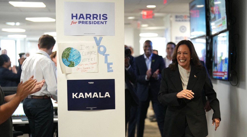 Kamala Harris Secures Sufficient Delegates For First-Poll Nomination At Conference Kamala Harris Secures Sufficient Delegates For First-Poll Nomination At Conference