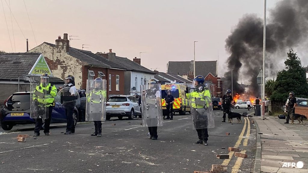 UK chief accuses far proper of hijacking a city’s grief after killing of three youngsters sparks violence