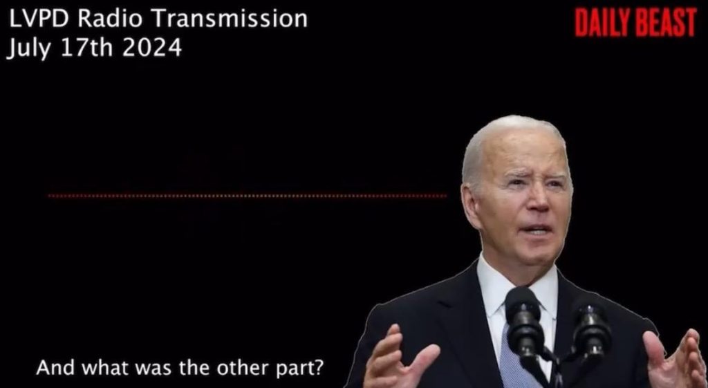 COVER-UP! White Home Responds to Audio of Las Vegas Metro PD Discussing Biden’s Medical Emergency… ‘POTUS is 421’ | The Gateway Pundit