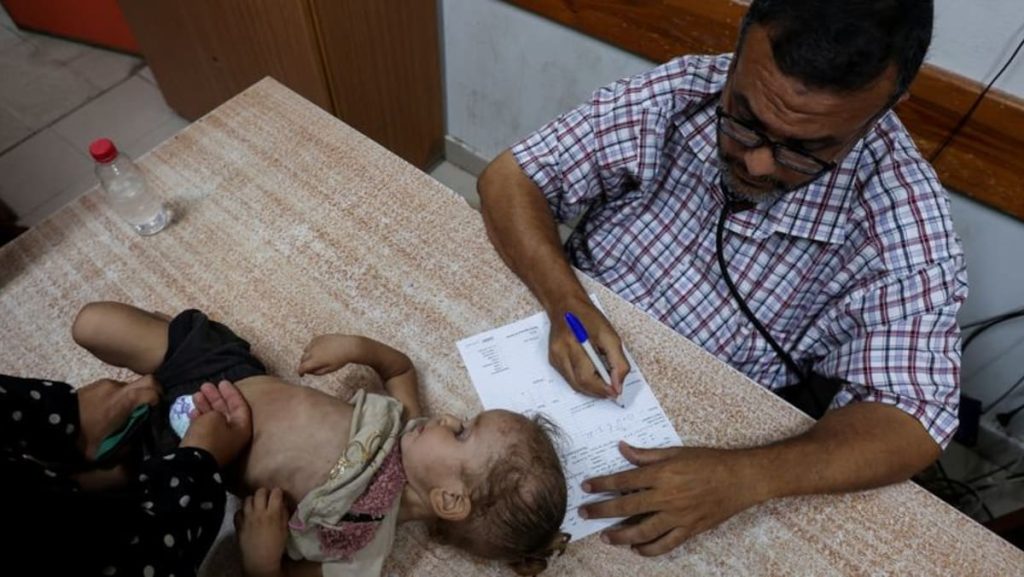 Child paralysed in Gaza’s first case of sort 2 polio for 25 years, WHO says