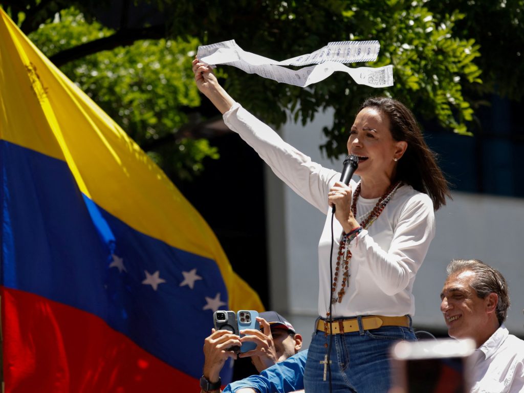 Venezuelan opposition rallies in Caracas one month after disputed vote | Elections Information