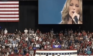 Donald Trump Rally Performs Celine Dion ‘Titanic’ Basic