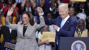Biden to move torch to Harris in bittersweet conference farewell