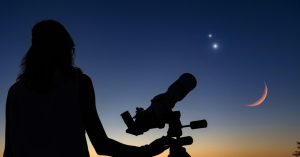 Easy methods to See the Conjunction Between Mars, Jupiter, and the Moon