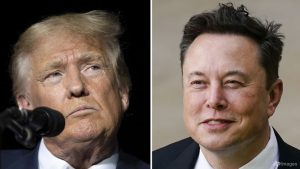 Trump interview with Musk stutters after ‘cyber assault’