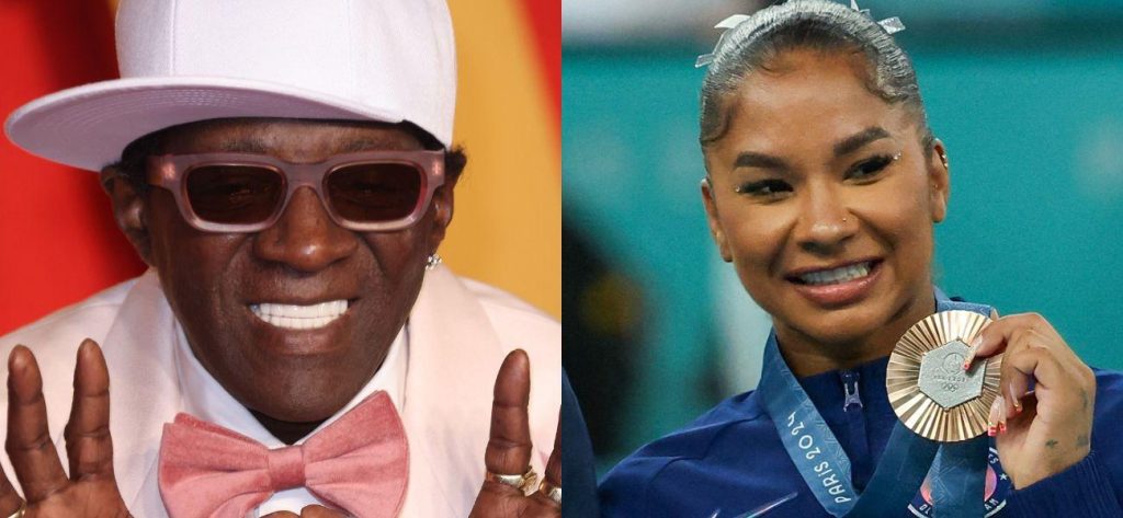 Taste Flav Reveals Customized Bronze Necklace for Jordan Chiles Taste Flav Reveals Customized Bronze Necklace for Jordan Chiles