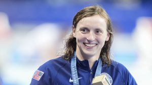 Ledecky is now probably the most embellished lady in Olympic historical past