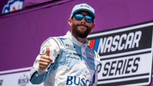 Ross Chastain tops observe, rain grants Denny Hamlin Cup Sequence pole