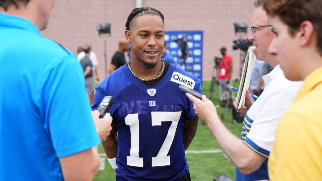 Speedy Giants WR predicting breakout alongside Malik Nabers Speedy Giants WR predicting breakout alongside Malik Nabers