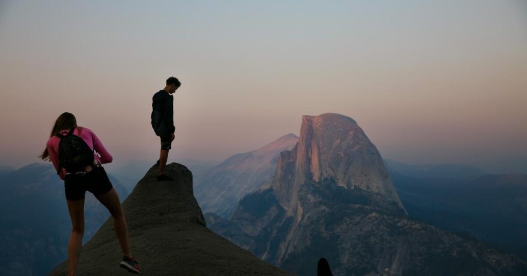 Half Dome is not protected as a result of nature is not protected. Hike accordingly