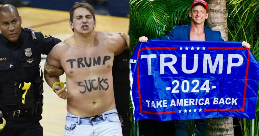 Content material Creator Who Disrupted NBA Finals with “Trump Sucks” Stunt Endorses Trump for President | The Gateway Pundit