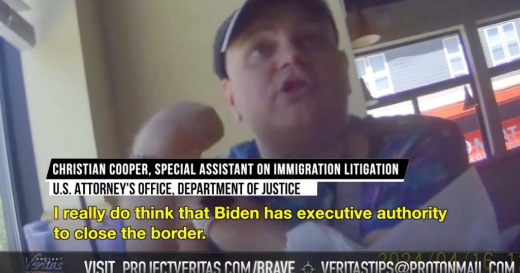 BREAKING: Venture Veritas: DOJ Immigration Lawyer: Biden Has Authority to Finish Unlawful Immigration, However Democrat Megadonors Management Border Agenda (VIDEO) | The Gateway Pundit BREAKING: Venture Veritas: DOJ Immigration Lawyer: Biden Has Authority to Finish Unlawful Immigration, However Democrat Megadonors Management Border Agenda (VIDEO) | The Gateway Pundit