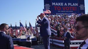 Trump refuses Harris name for October debate