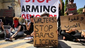 UK choice to droop some arms for Israel frustrates either side