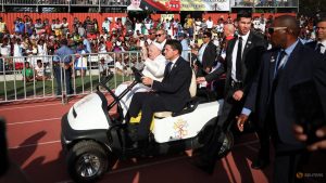 In Papua New Guinea, Pope Francis holds mass ‘on the fringe of the world’