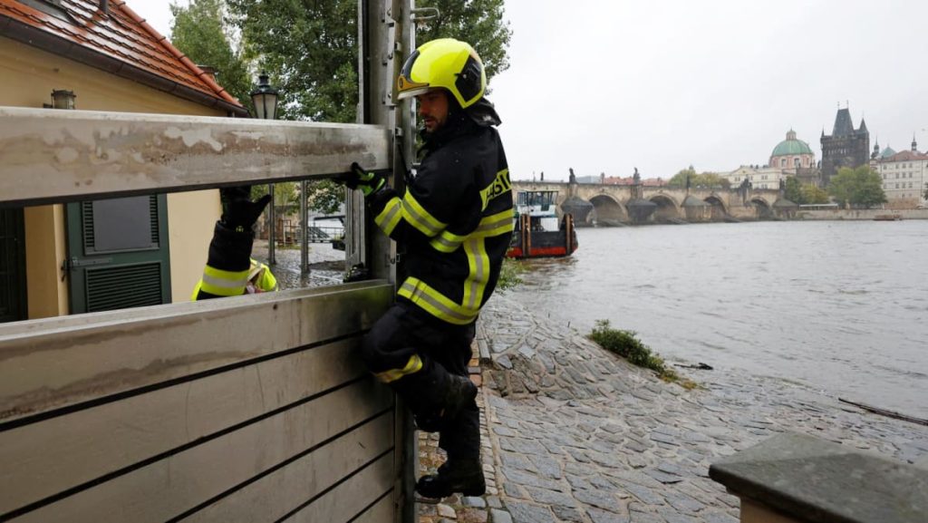 Prague on excessive flood alert as central Europe faces torrential rain Prague on excessive flood alert as central Europe faces torrential rain