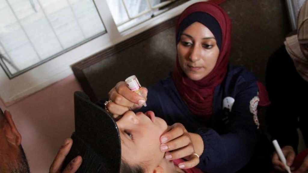 Gaza polio vaccination protection has reached 90%: UNRWA chief