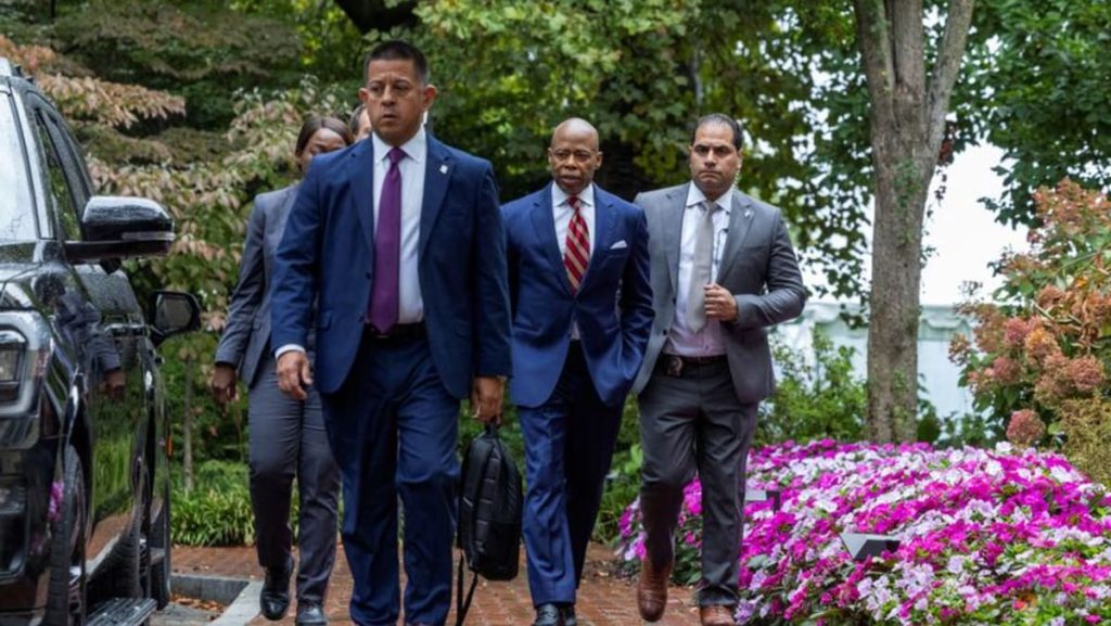 New York Mayor Eric Adams arrives in court docket to face corruption expenses