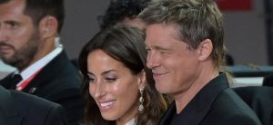 Brad Pitt Goes Pink Carpet Official With Ines de Ramon