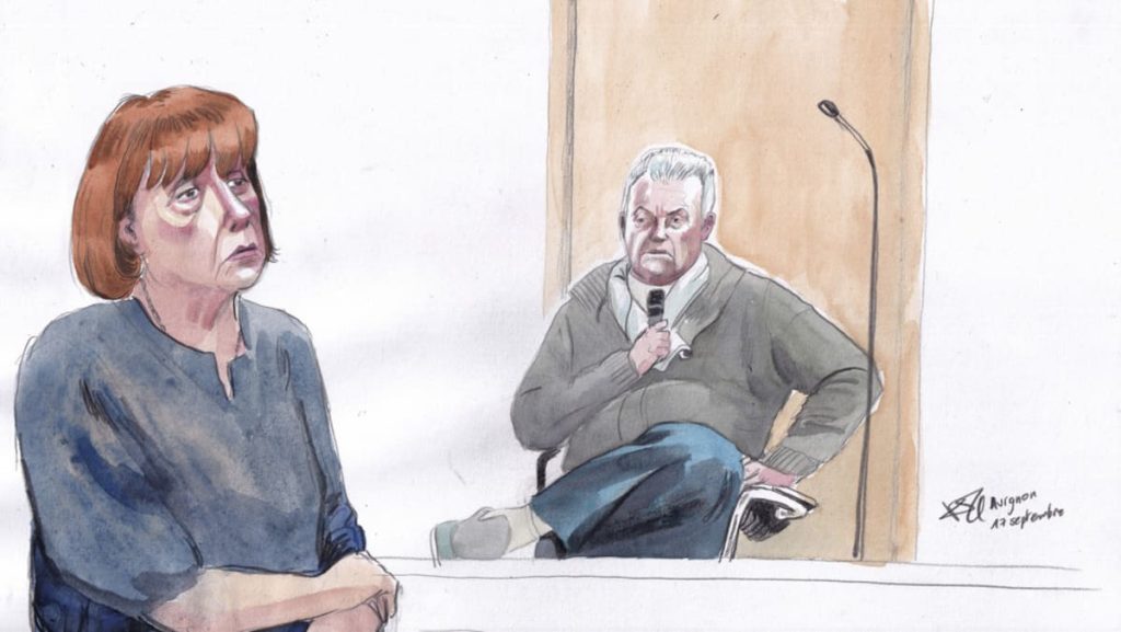 ‘I lived a lie’, tearful witness tells French mass rape trial