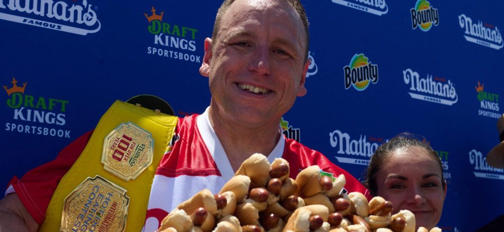 Will Joey Chestnut Return To Nathan’s Scorching Canine Contest?