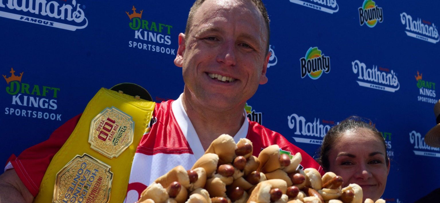 Will Joey Chestnut Return To Nathan’s Scorching Canine Contest?