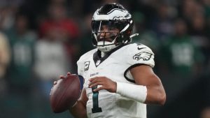Nightmarish Jalen Hurts begin continues with second turnover