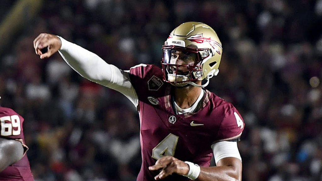Watch: Florida State’S Uiagalelei throws ugly INT